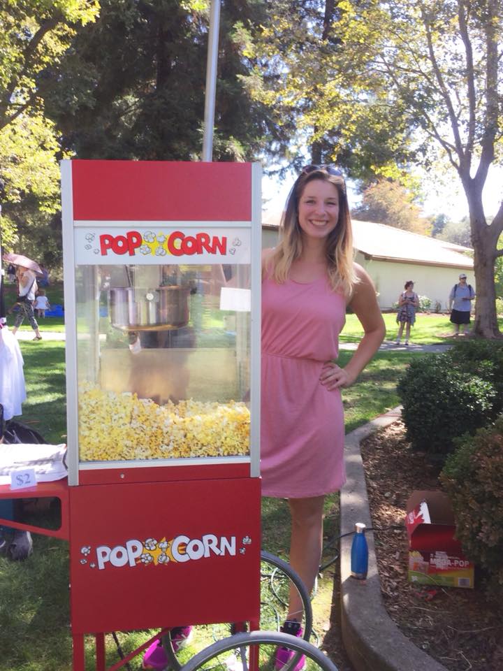 Popcorn árus lány - San Francisco 2018